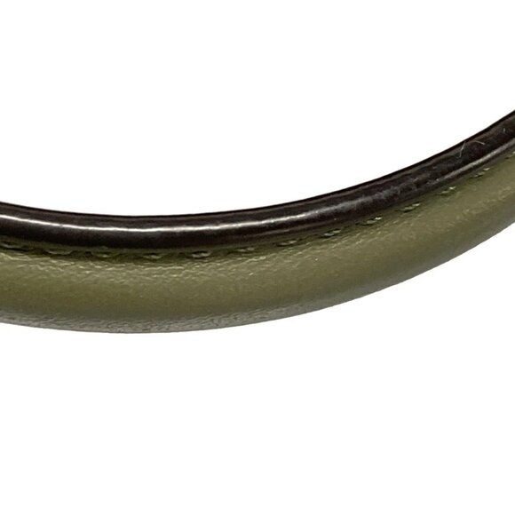 Auth FENDI Mini Peekaboo Pocket 8BN311 Khaki Leather - Handbag - Picture 7 of 16